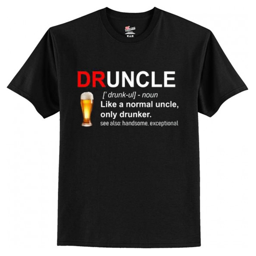 Druncle Definition T-Shirt AI