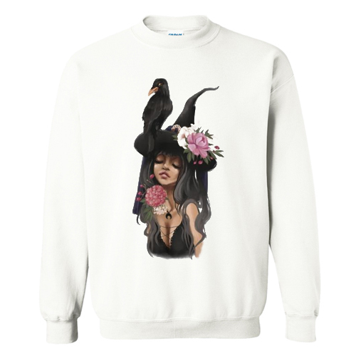 Fall Witch Occult Sweatshirt AI