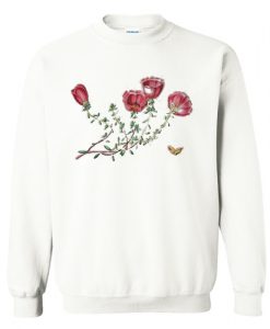 Floral Sweatshirt AI