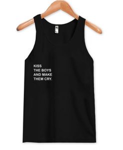 Kiss The Boys and Make Them Cry Tank Top AI