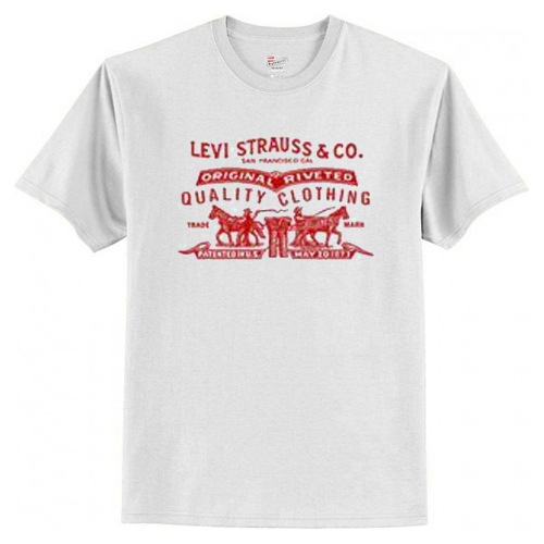 Levi Strauss & Co White T-Shirt AI