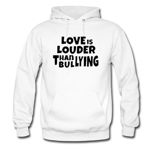 Love Is Louder Than Bullying Trending Hoodie AI