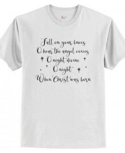 Oh Holy Night T Shirt AI