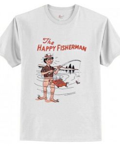 The Happy Fisherman T-Shirt AI