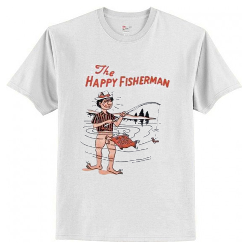 The Happy Fisherman T-Shirt AI