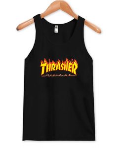 Thrasher Magazine Flame Tank Top AI