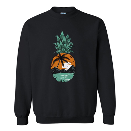 Tropical Pineapple Sweatshirt AI