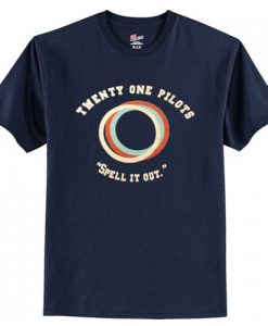 Twenty One Pilots Spell It Out T Shirt AI