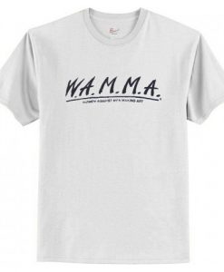 W.A.M.M.A. Women Against Men Making Art T-Shirt AI