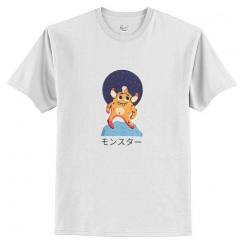 Japanese Galactic Monster T-Shirt AI