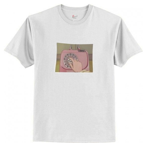 Manga (Anime) Pink Phone T-Shirt AI