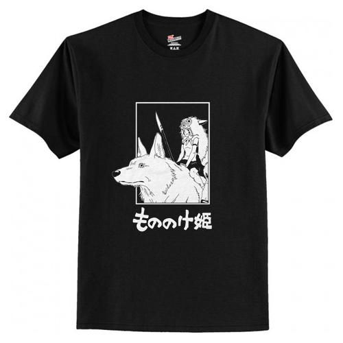 Princess Mononoke Tee Inspired by the anime T-Shirt AI