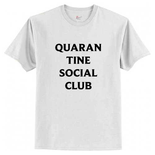 Quarantine Social Club T-Shirt AI