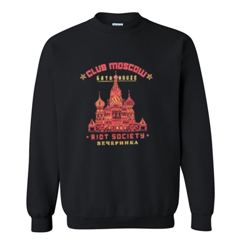 Riot Society Club Moscow Sweatshirt AI