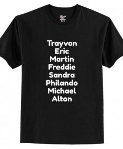 Say Their Names – Black Lives Matter T-Shirt AI