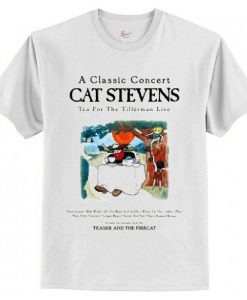 cat stevens t shirt AI