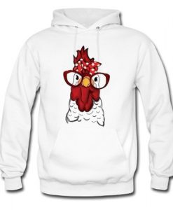 Rooster Hen Chicken Hoodie AI