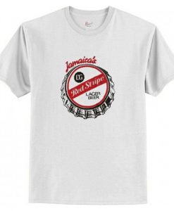 Jamaica’s Red Stripe Lager Beer T Shirt AI