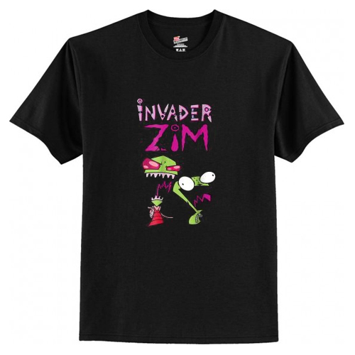 Nickelodeon Invader Zim and Gir T-Shirt AI