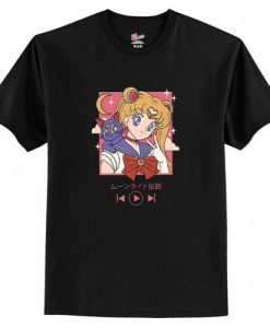 Sailor Moon Kawaii Harajuku T Shirt AI