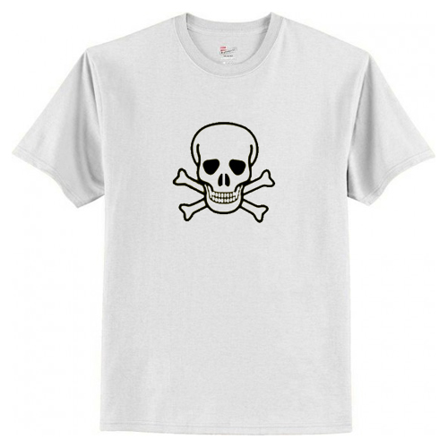 Skull Halloween T Shirt AI