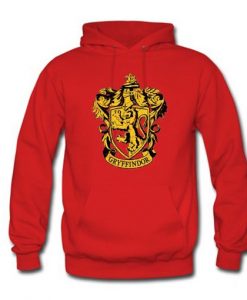 Harry Potter Gryffindor Crest Hoodie KM