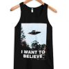 Josh Dun I Want To Believe UFO Tank Top