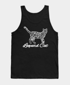 Leopard cat Tank Top