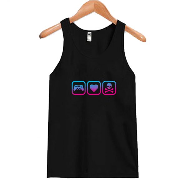 Life Death Video games Tank Top AI