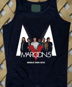 Maroon 5 World Tour 2015 Tank top