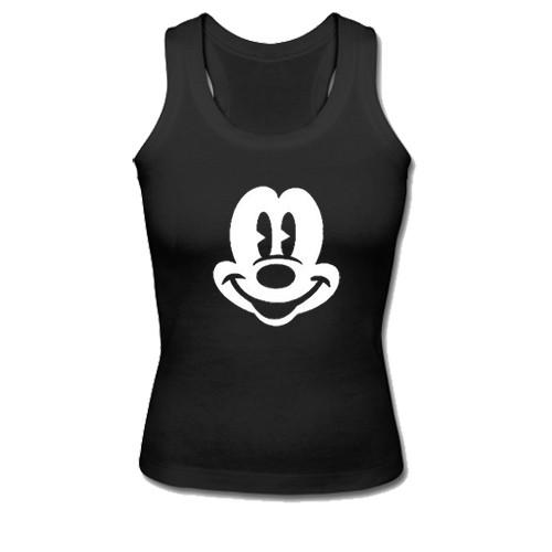 Mickey Mouse Face Tank Top