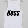 like a boss tanktop