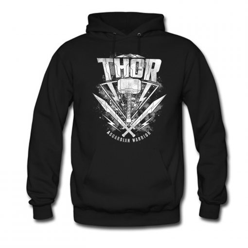 Marvel Thor Ragnarok Hammer Logo Hoodie