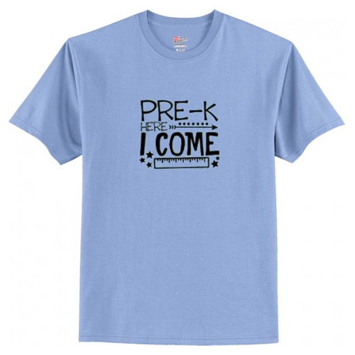 Pre-k Here I come T-Shirt AI