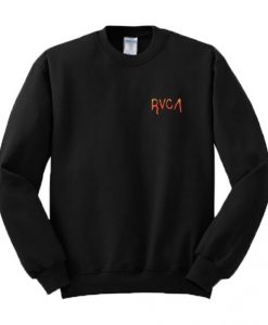 RVCA Pocket Print Sweatshirt