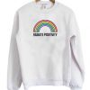 Radiate Positivity Rainbow Crewneck Sweatshirt