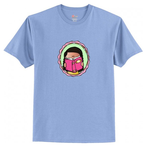 Read Girl T-Shirt AI