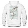 made me one day look throught it Blackout Poetry Back Hoodie