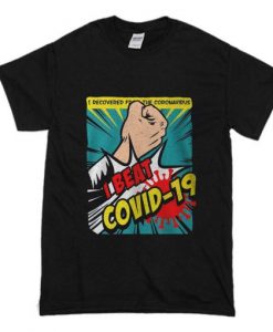Beat Covid 19 T Shirt AI