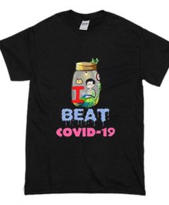 I Beat Covid 19 T-Shirt AI