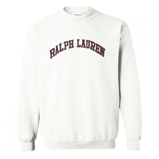 Ralph Lauren White Sweatshirt AI
