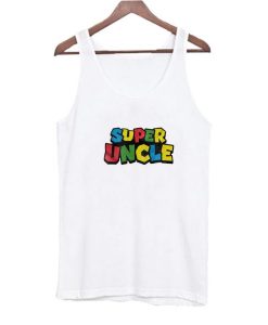 Super Uncle Funny Gamer Tank Top AI