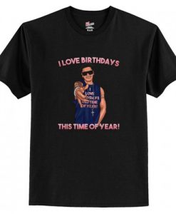 DJ Pauly D I Love Birthdays This Time of Year T-Shirt AI