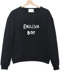 English Boy Sweatshirt AI