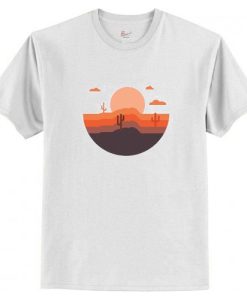 70s Desert Horizons T-Shirt AI