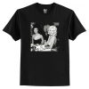 Big Guys Rule Big and Tall Funny Sophia Loren Staring at Jayne Mansfield's Boobs Photo T Shirt AI