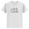 Inhale & Exhale T-Shirt AI