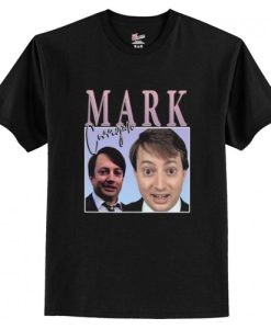 MARK From PEEP SHOW Homage T Shirt AI