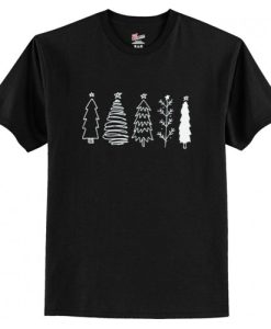 Christmas Trees T Shirt AI