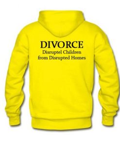 Divorce disrupted children from disrupted homes Hoodie AI